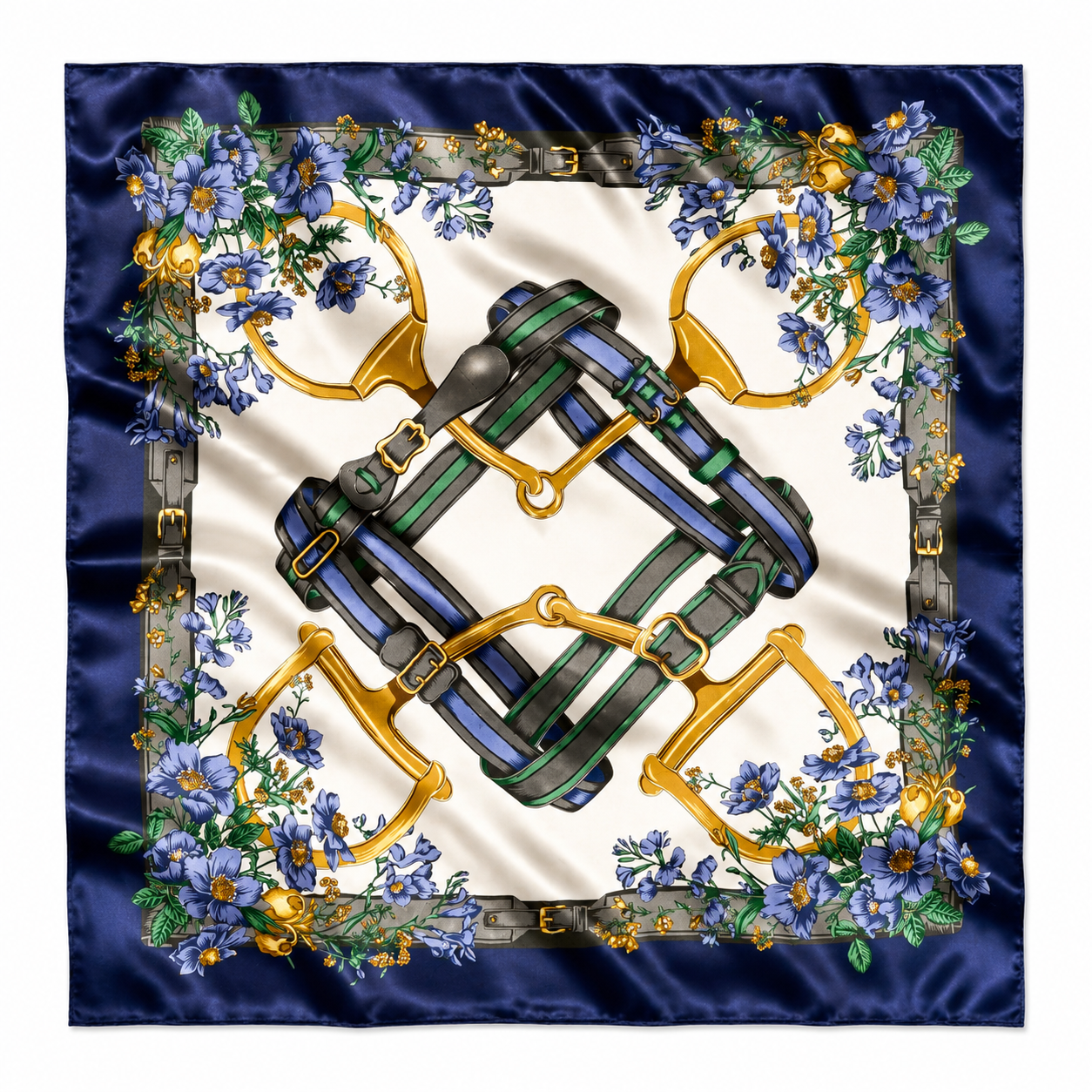 Foulard en soie Venezia MYSILK – carré 88x88cm collection Dolce Vita