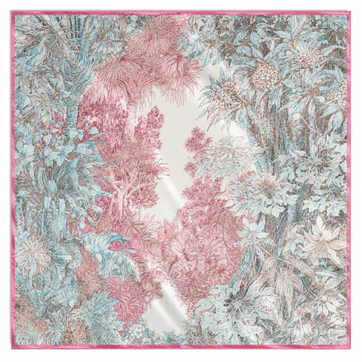 Foulard en soie Primavera MYSILK – carré 88x88cm collection Dolce Vita