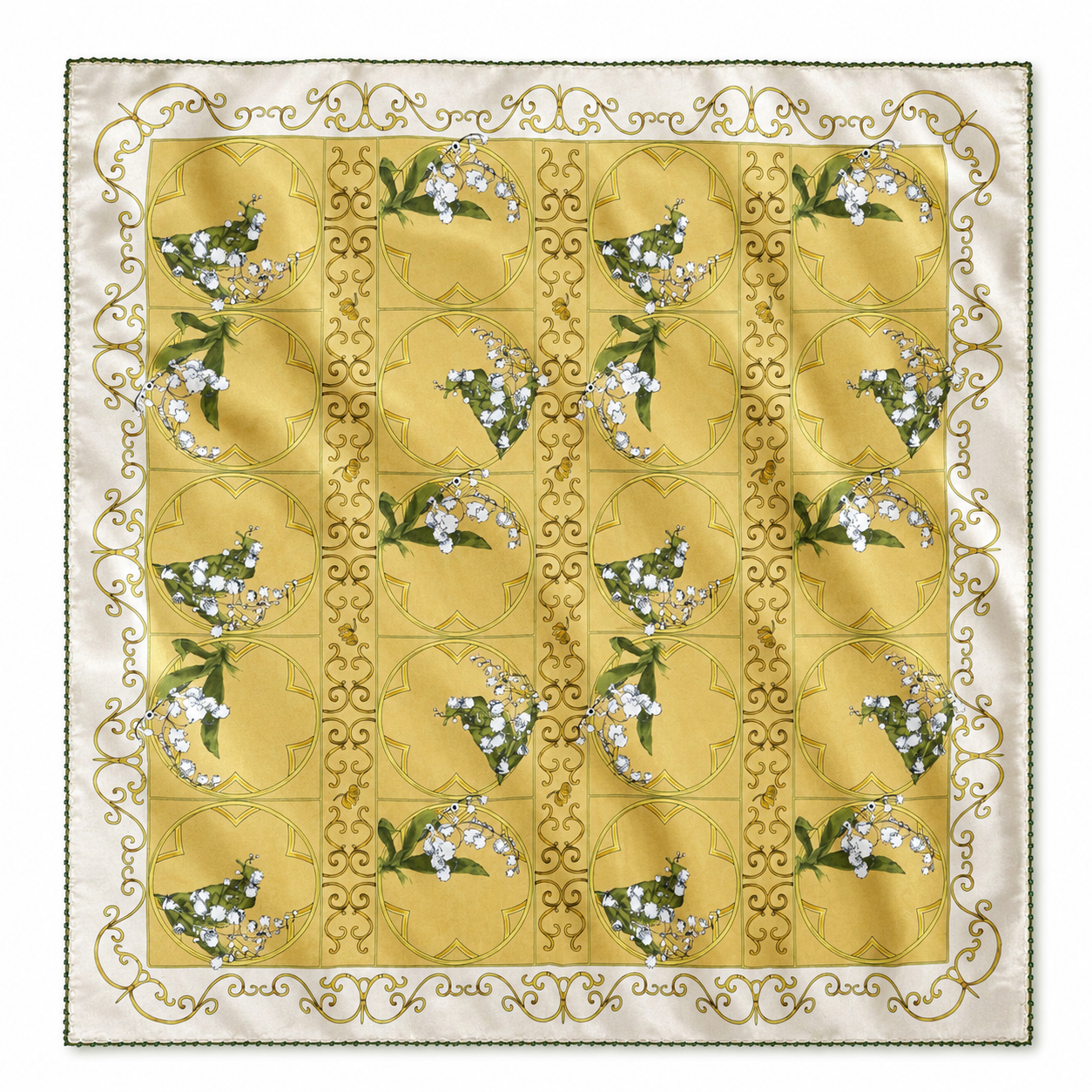 Foulard en soie Limona MYSILK – carré 65x65cm collection Dolce Vita