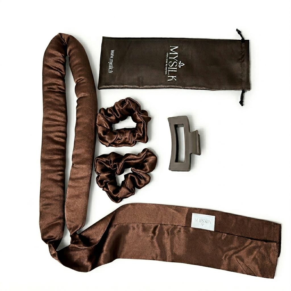 Boucleurs sans chaleur en soie MYSILK – fixation ruban sans dommage