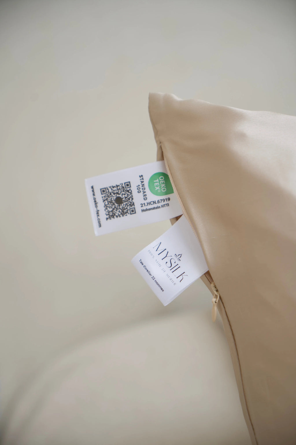 Taie d’Oreiller en Soie PREMIUM , 22 mommes. MYSILK