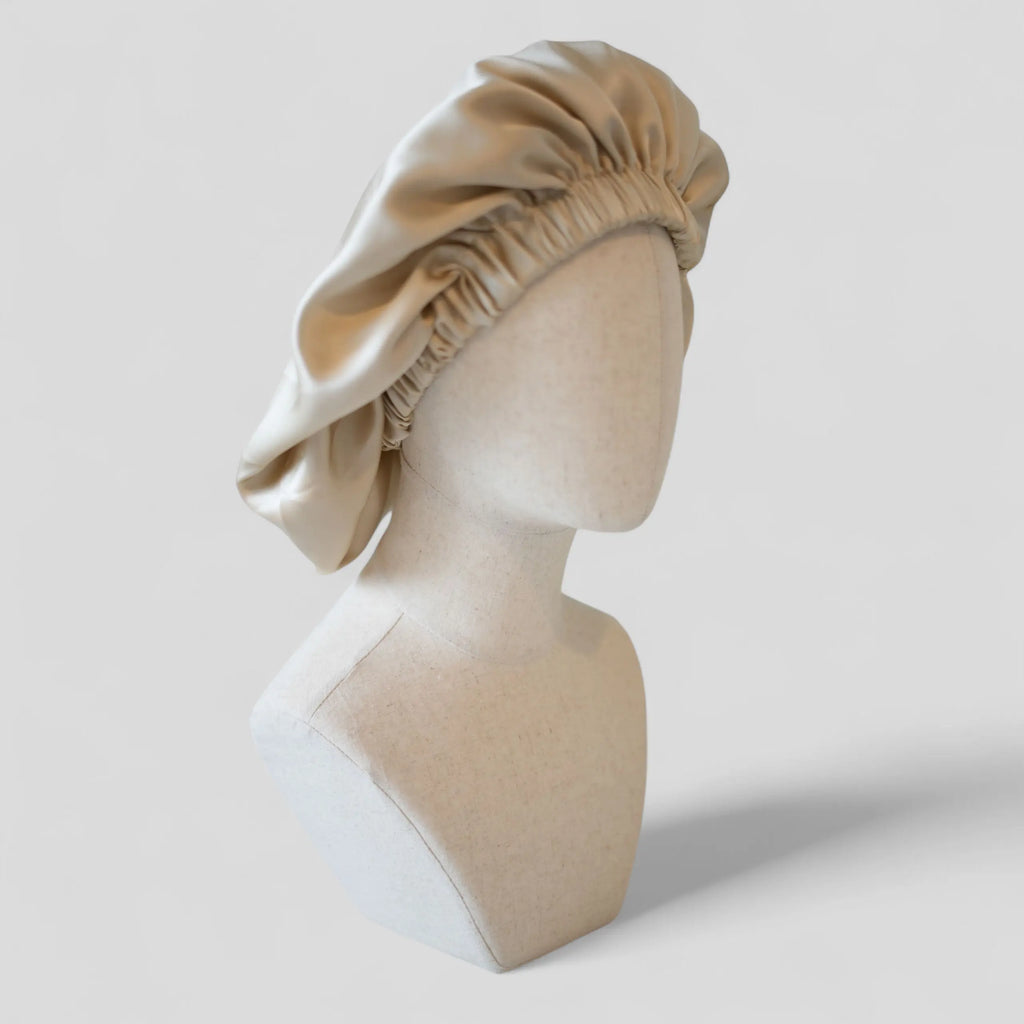 Bonnet élastique, doublé et réglable en soie MYSILK