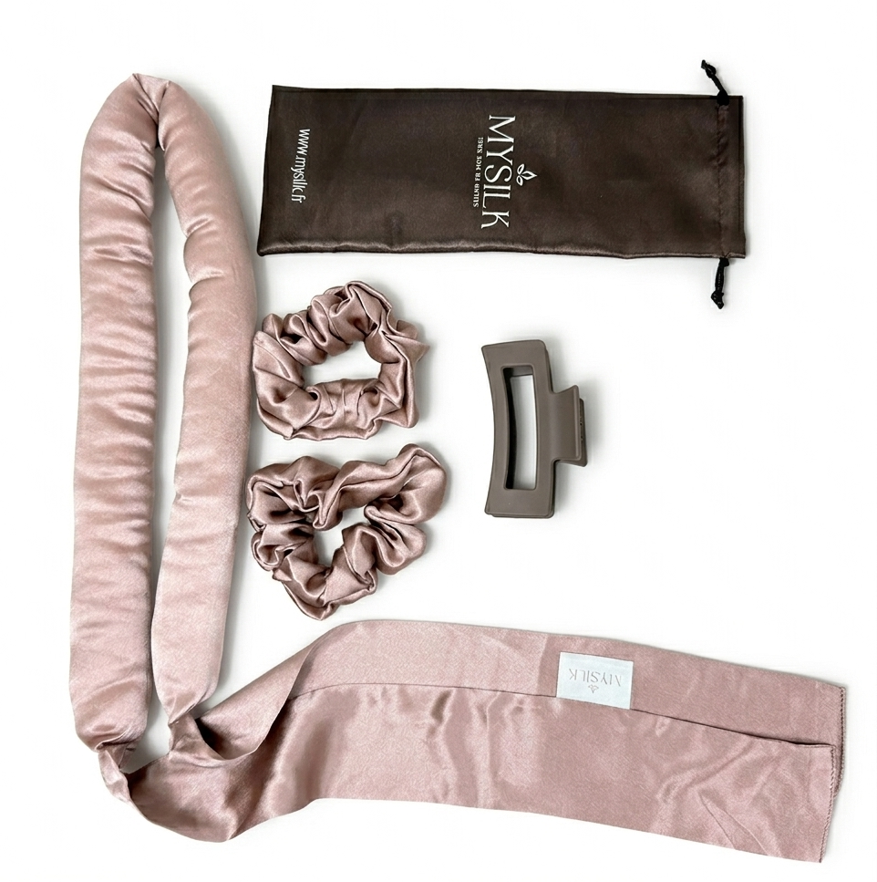 Boucleurs sans chaleur en soie