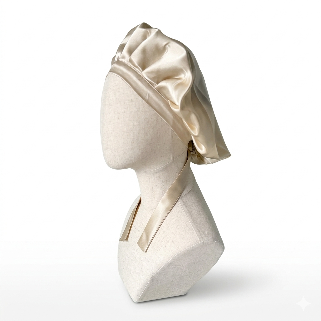 Bonnet en soie standard, 19 mommes.