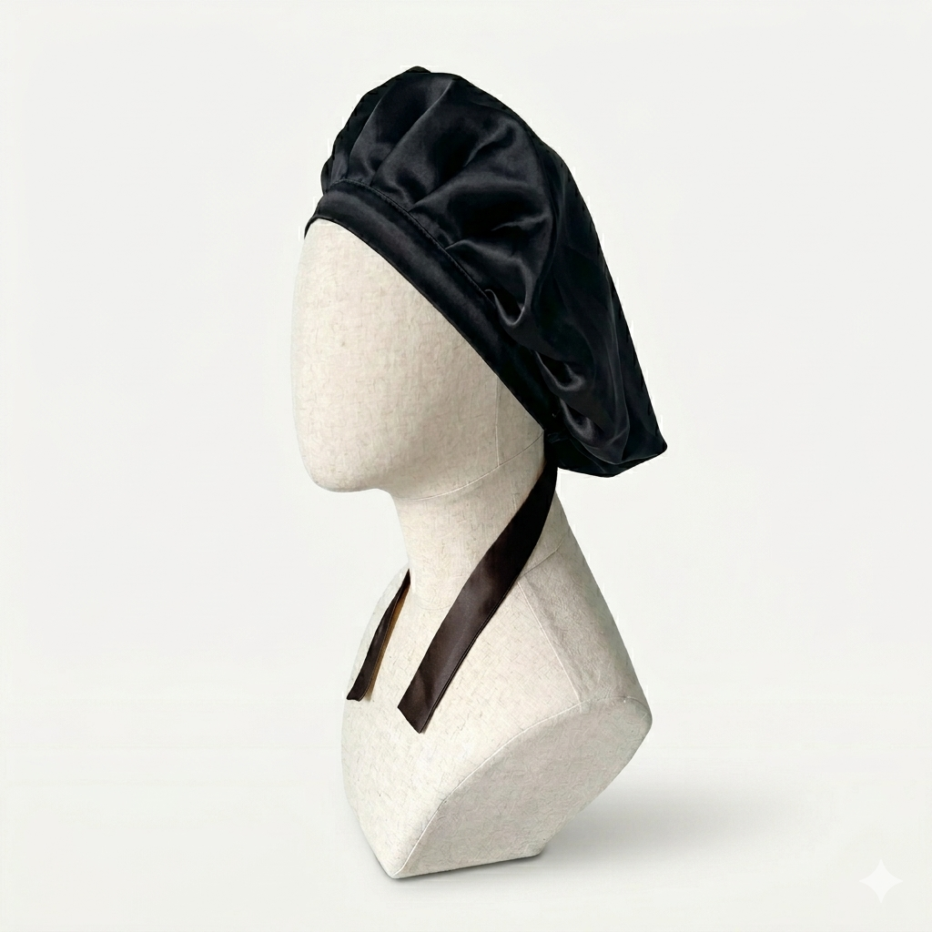 Bonnet en soie standard, 19 mommes.