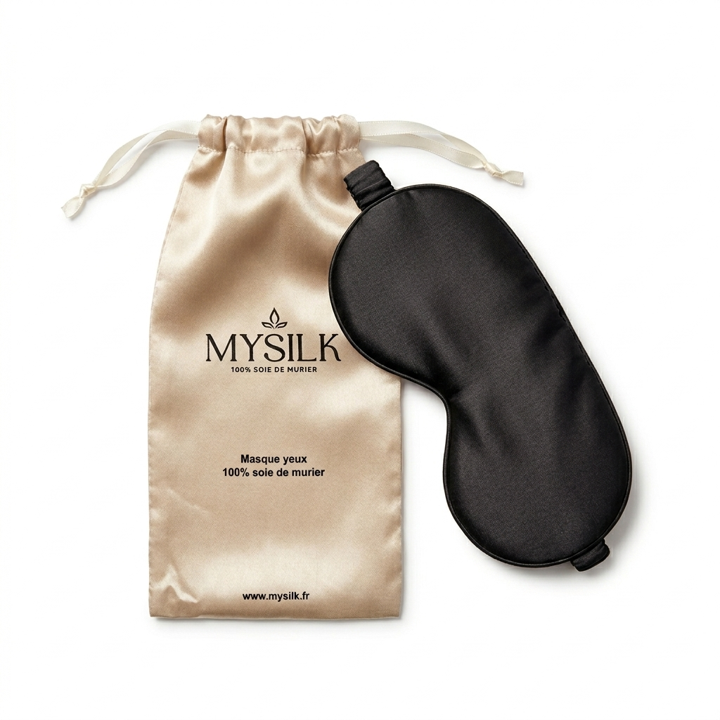 Masque yeux en soie