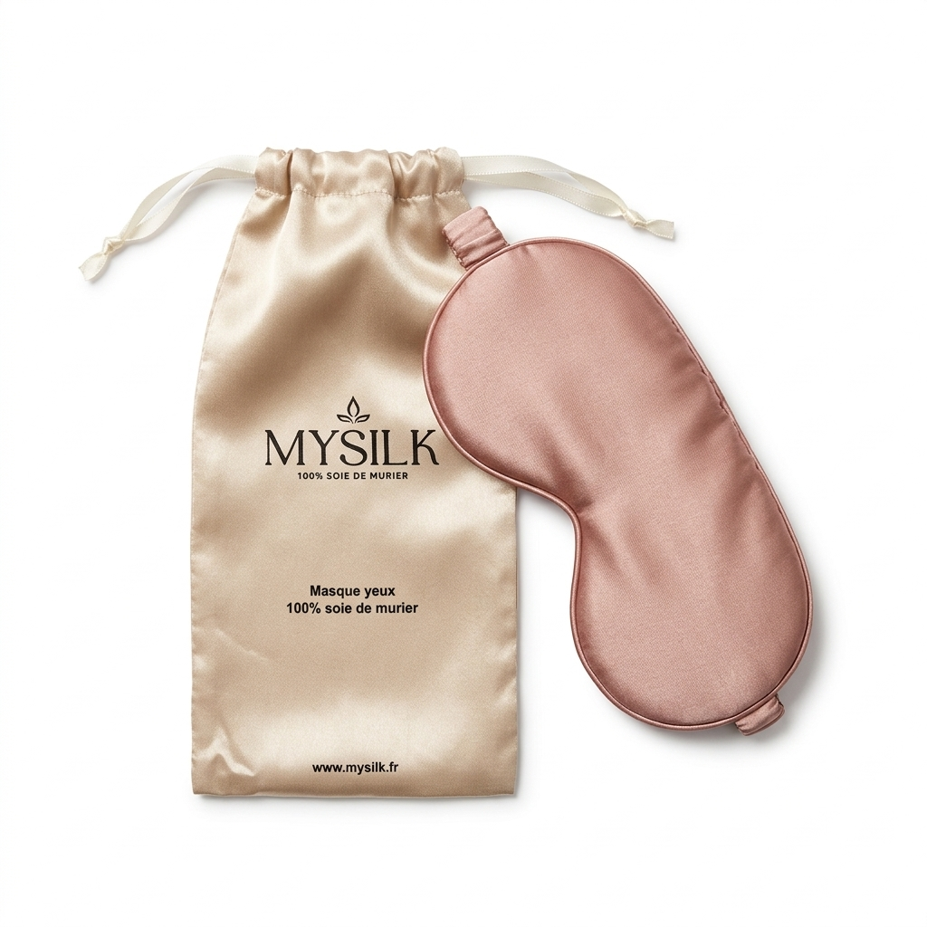 Masque yeux en soie