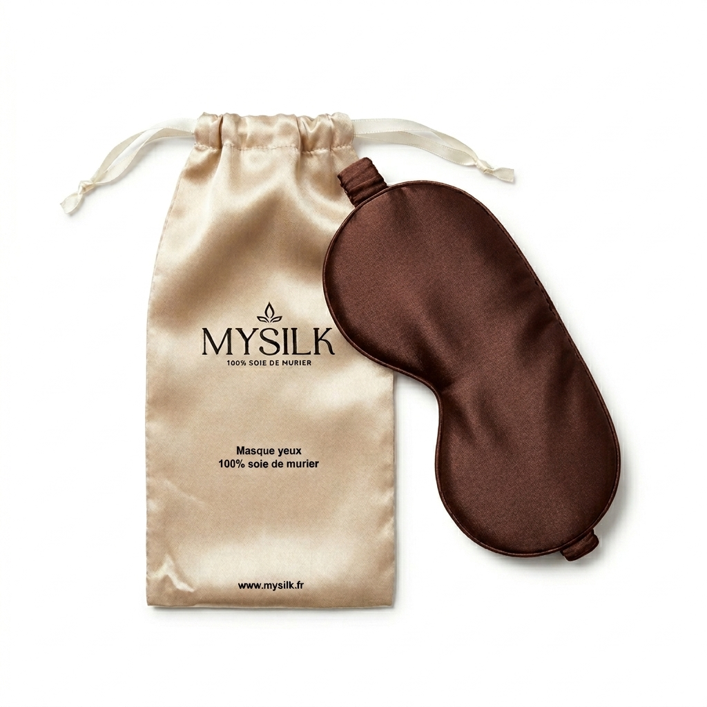 Masque yeux en soie