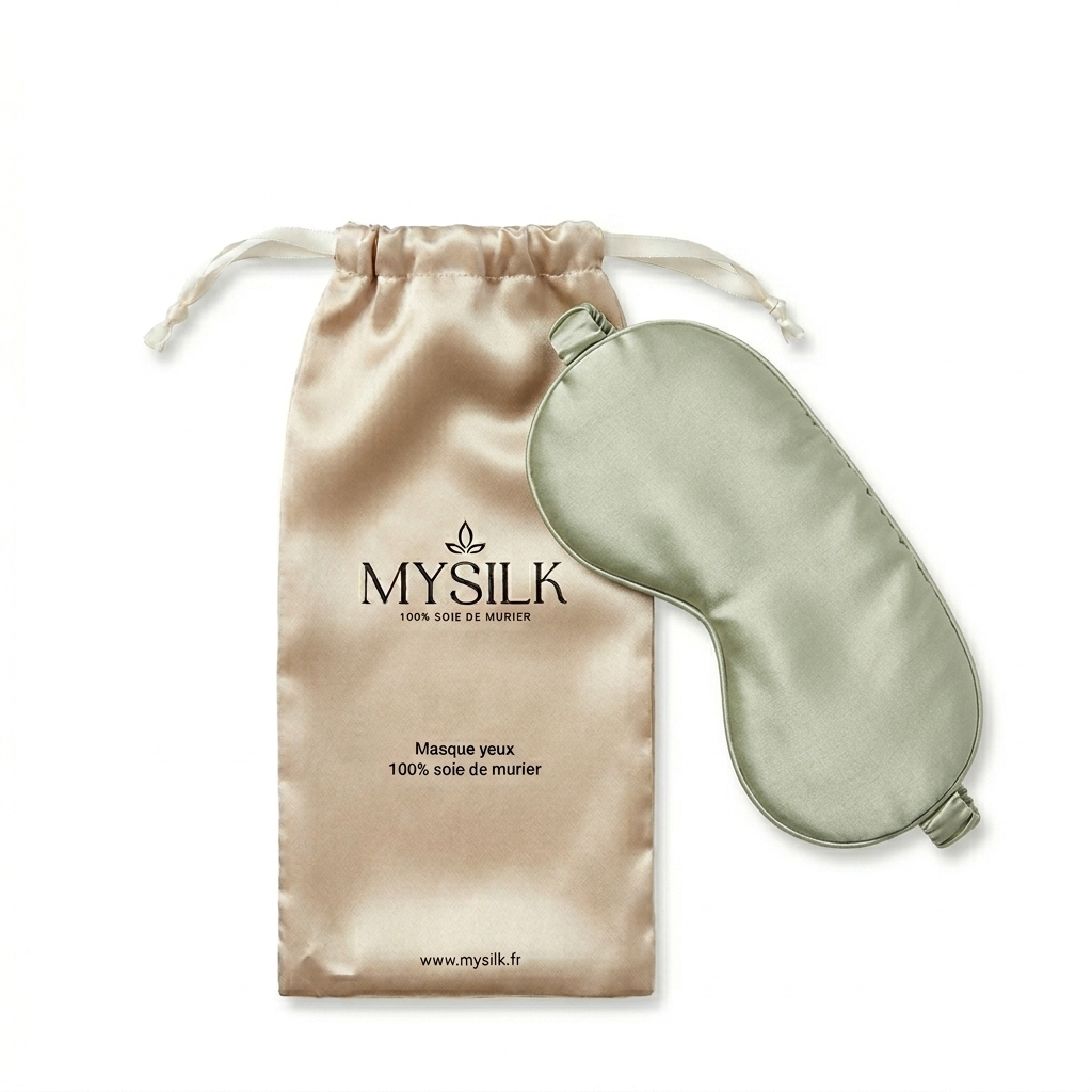 Masque yeux en soie