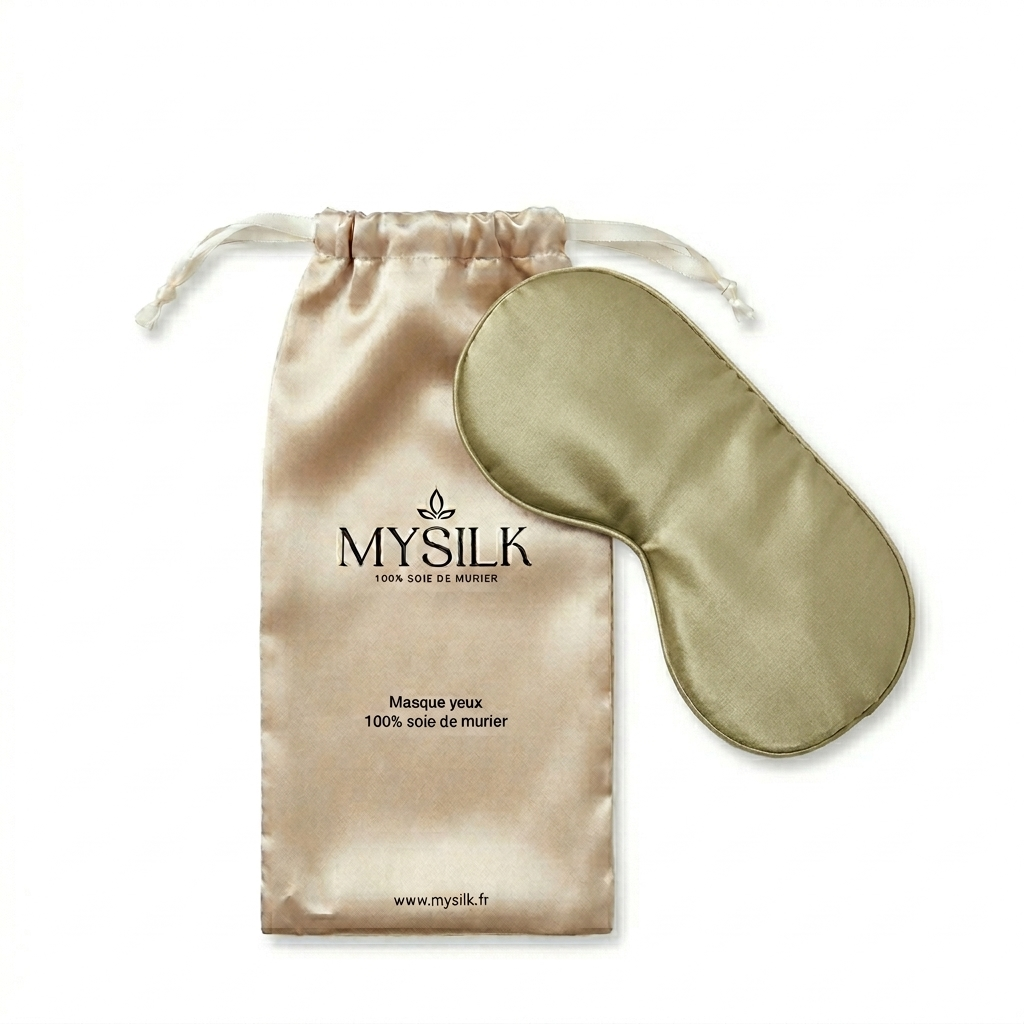 Masque yeux en soie