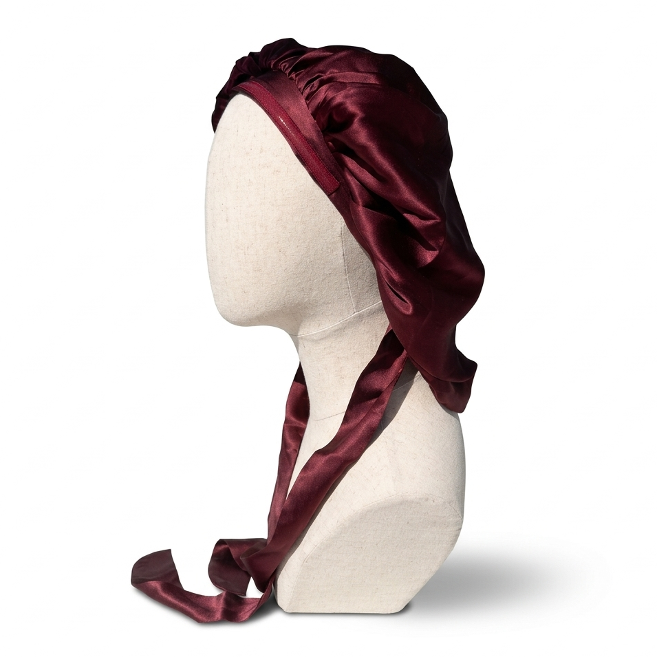 Bonnet en soie doublé IMPERIAL XL MYSILK – finition couture haut de gamme