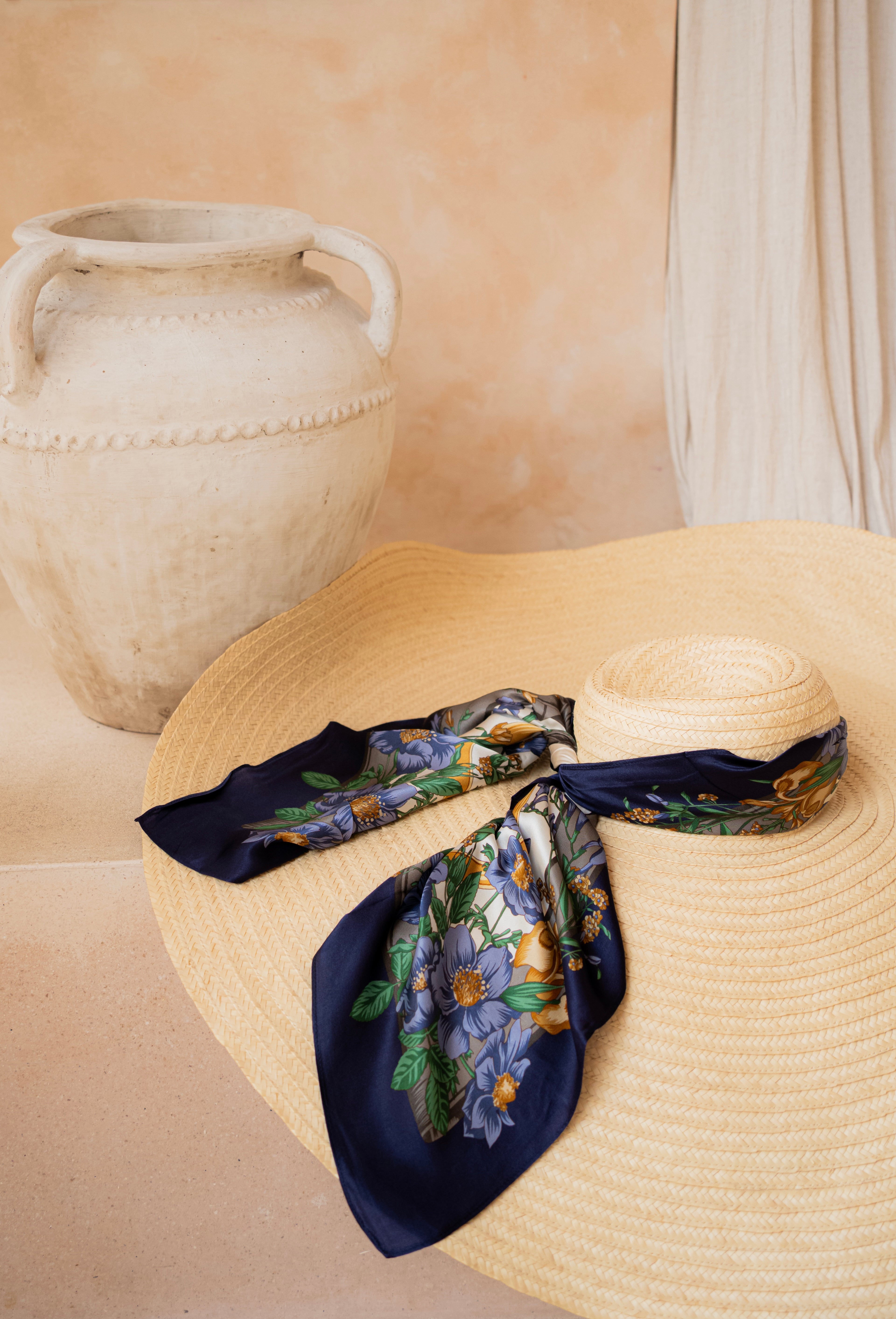 Foulard en Soie "Venezia" |  Protection soleil & accessoire – MYSILK